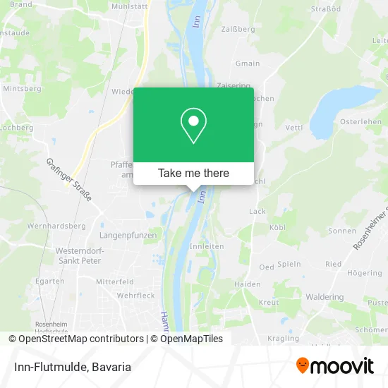 Карта Inn-Flutmulde