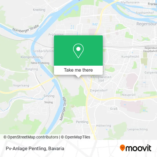 Карта Pv-Anlage Pentling