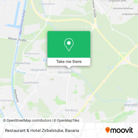 Restaurant & Hotel Zirbelstube map