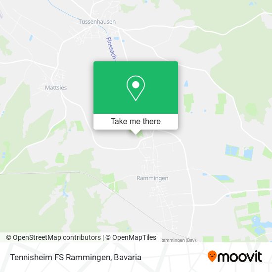 Tennisheim FS Rammingen map