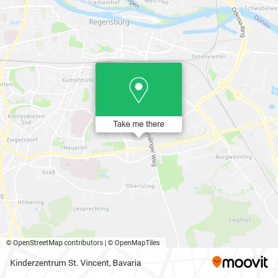 Карта Kinderzentrum St. Vincent