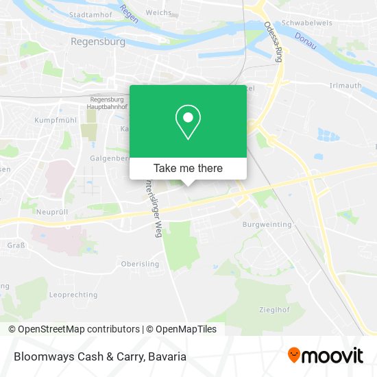 Карта Bloomways Cash & Carry