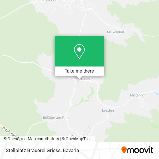 Stellplatz Brauerei Griess map