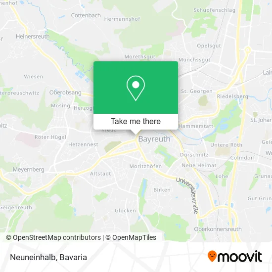 Карта Neuneinhalb