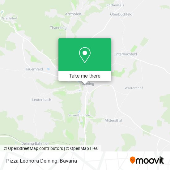 Карта Pizza Leonora Deining