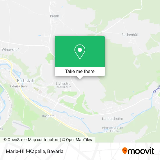 Maria-Hilf-Kapelle map