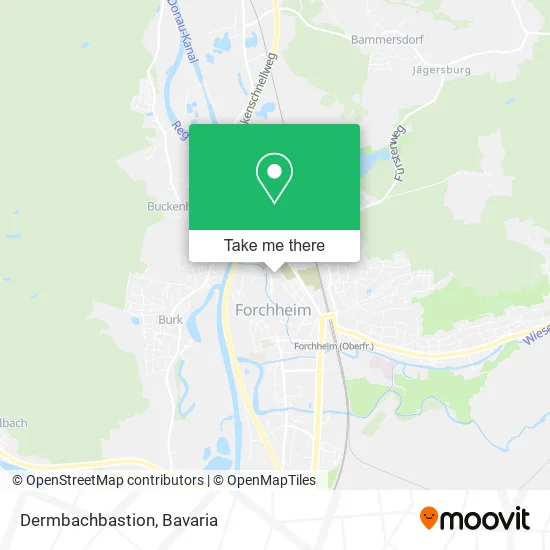 Карта Dermbachbastion