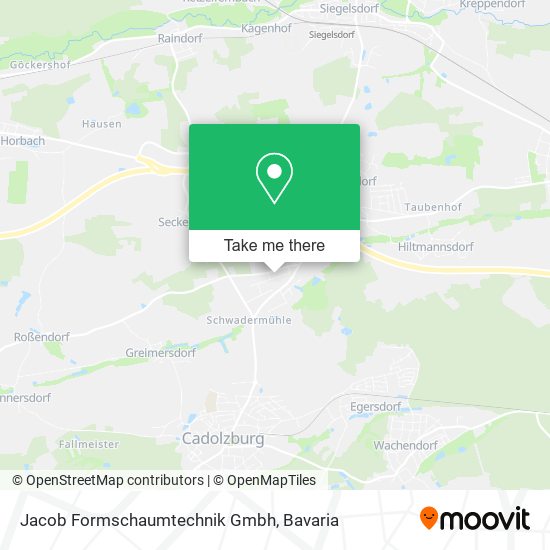 Jacob Formschaumtechnik Gmbh map