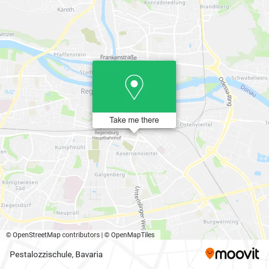 Карта Pestalozzischule