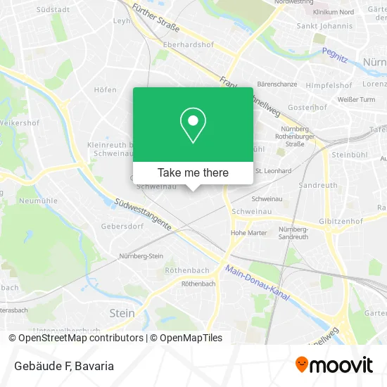 Карта Gebäude F