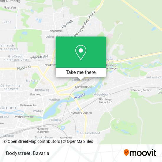 Bodystreet map