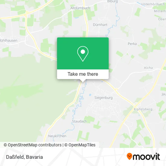 Карта Daßfeld
