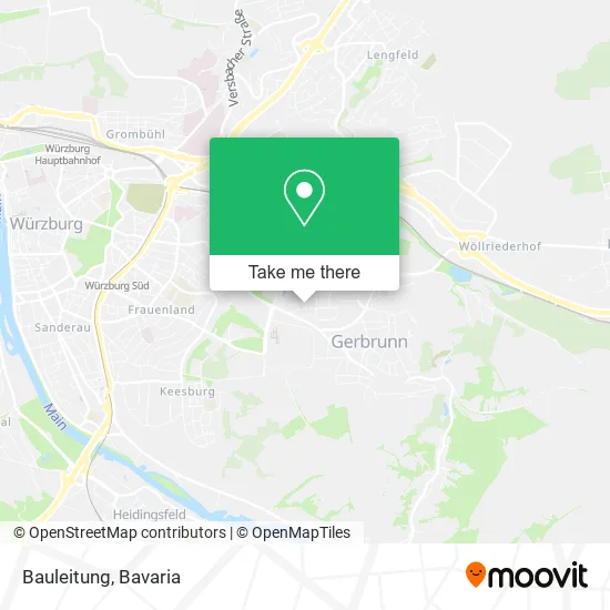 Карта Bauleitung