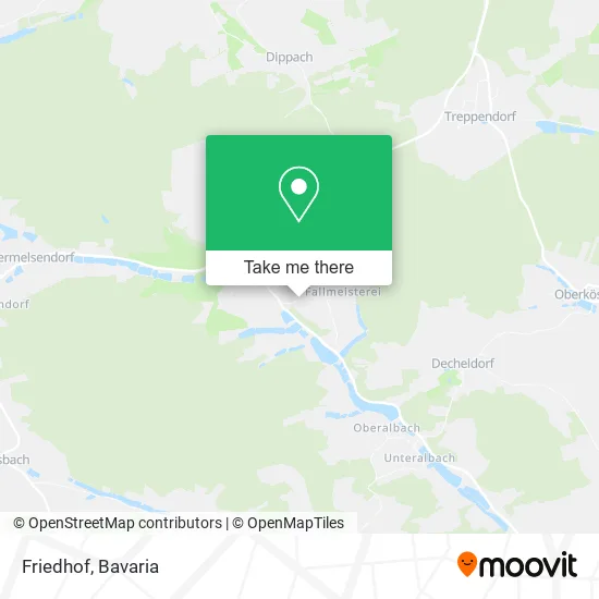 Карта Friedhof
