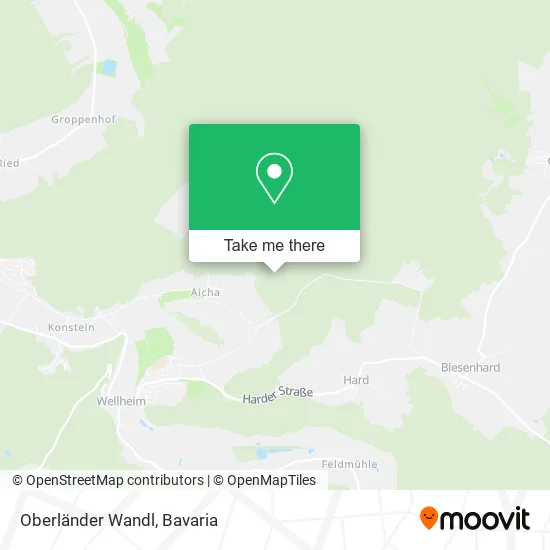 Карта Oberländer Wandl