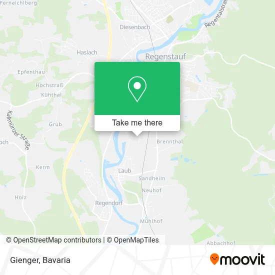Gienger map