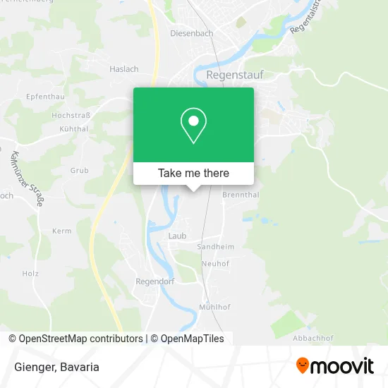 Gienger map