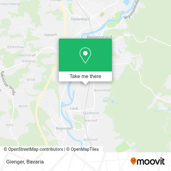 Gienger map