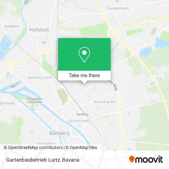 Карта Gartenbaubetrieb Lurtz
