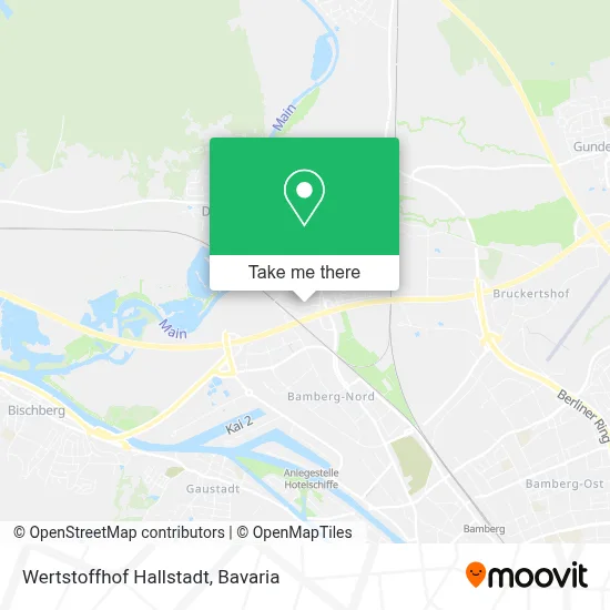Wertstoffhof Hallstadt map