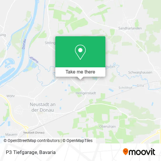 Карта P3 Tiefgarage