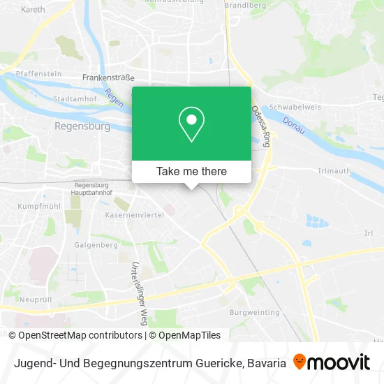 Карта Jugend- Und Begegnungszentrum Guericke