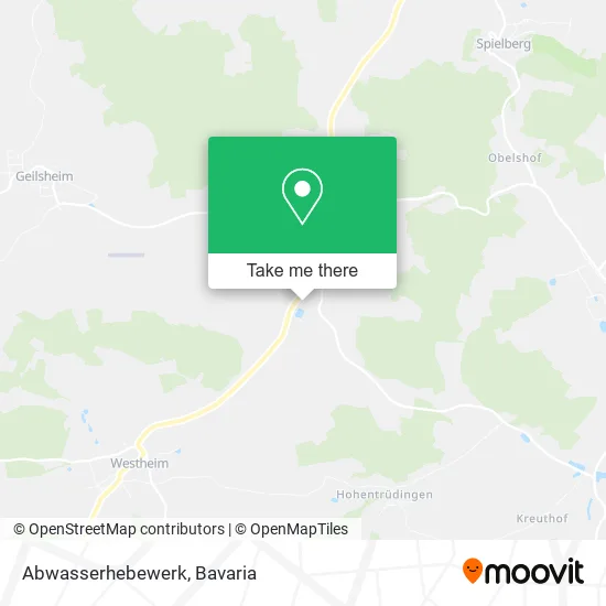 Карта Abwasserhebewerk