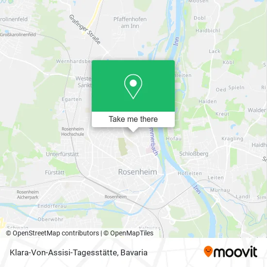 Карта Klara-Von-Assisi-Tagesstätte