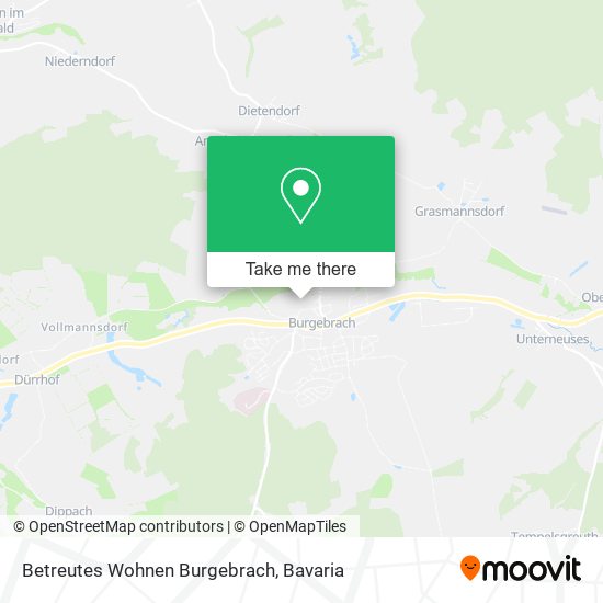 Betreutes Wohnen Burgebrach map