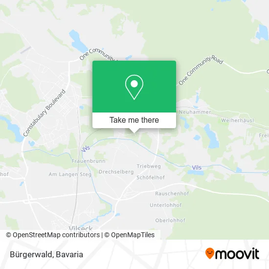 Карта Bürgerwald