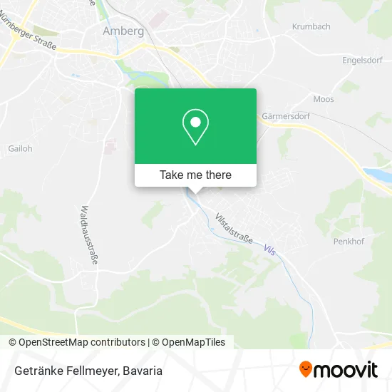 Карта Getränke Fellmeyer