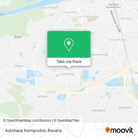 Карта Autohaus Kornprobst