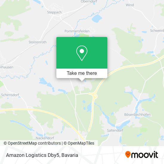 Карта Amazon Logistics Dby5