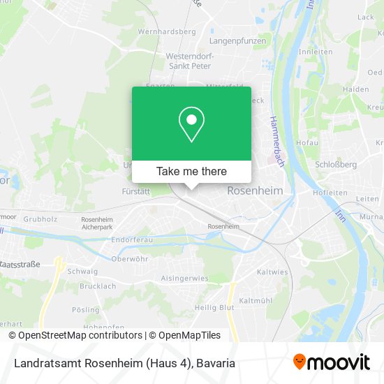 Landratsamt Rosenheim (Haus 4) map