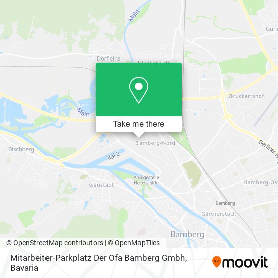 Mitarbeiter-Parkplatz Der Ofa Bamberg Gmbh map