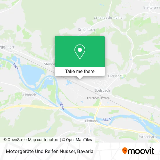 Карта Motorgeräte Und Reifen Nusser