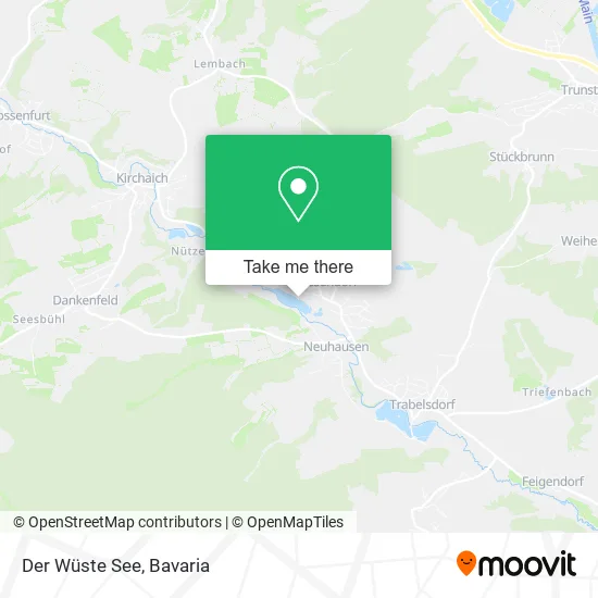 Карта Der Wüste See