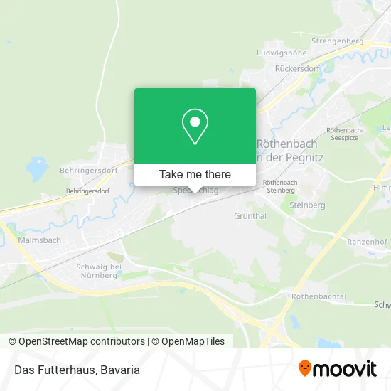 Карта Das Futterhaus