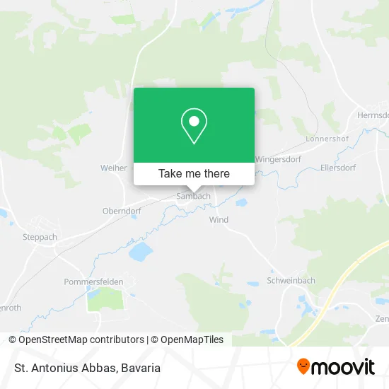 Карта St. Antonius Abbas
