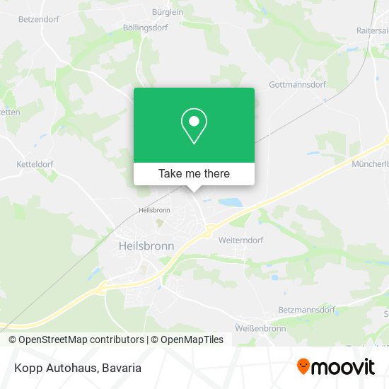 Kopp Autohaus map