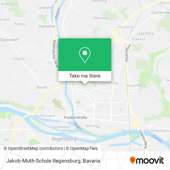 Карта Jakob-Muth-Schule Regensburg