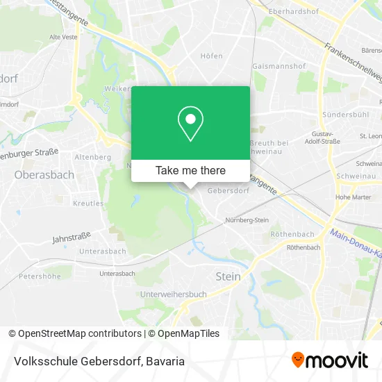 Карта Volksschule Gebersdorf
