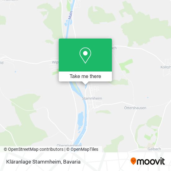 Kläranlage Stammheim map