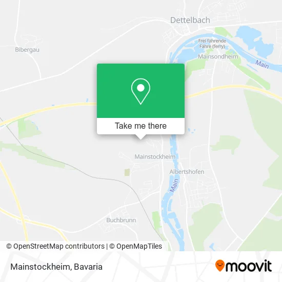 Карта Mainstockheim