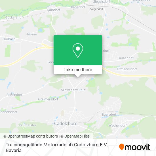 Карта Trainingsgelände Motorradclub Cadolzburg E.V.