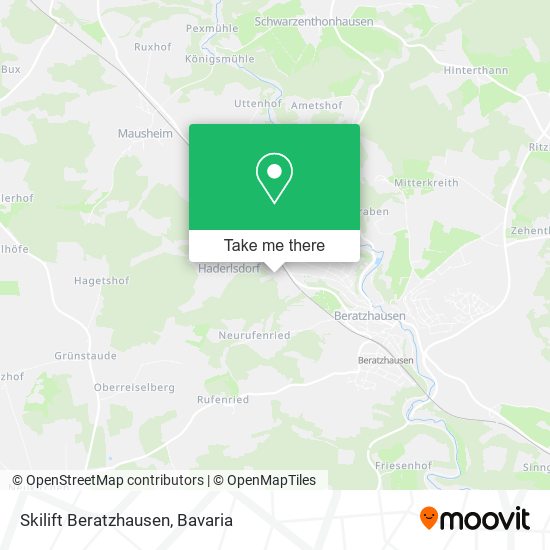 Карта Skilift Beratzhausen
