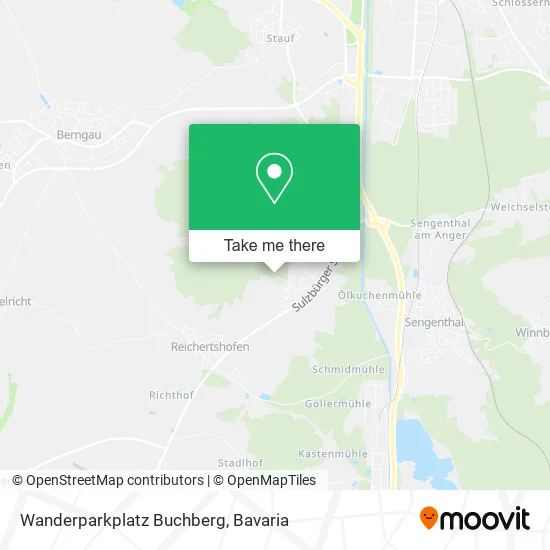Карта Wanderparkplatz Buchberg