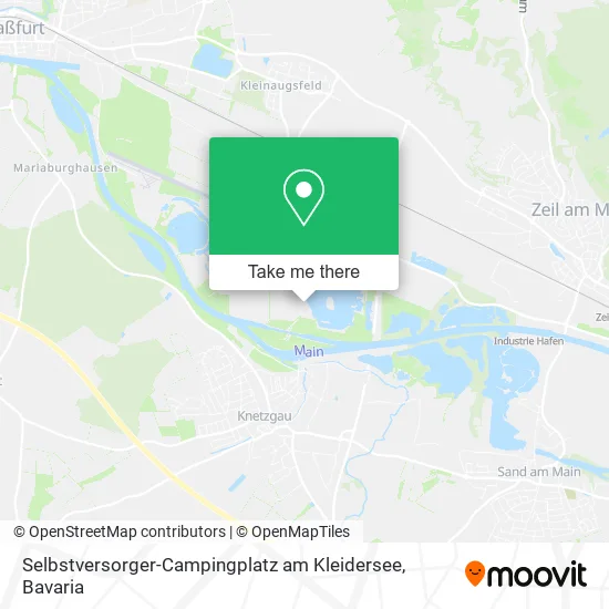 Карта Selbstversorger-Campingplatz am Kleidersee