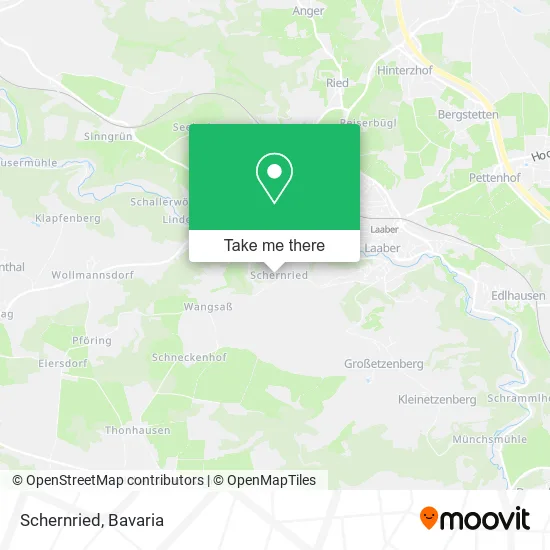 Карта Schernried