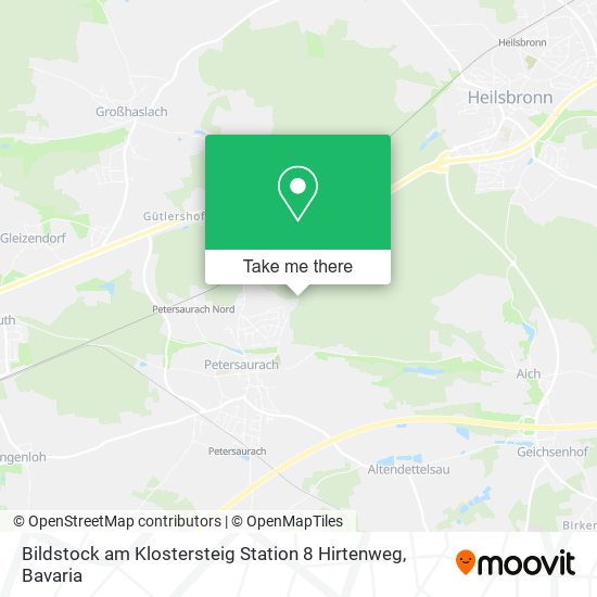 Bildstock am Klostersteig Station 8 Hirtenweg map